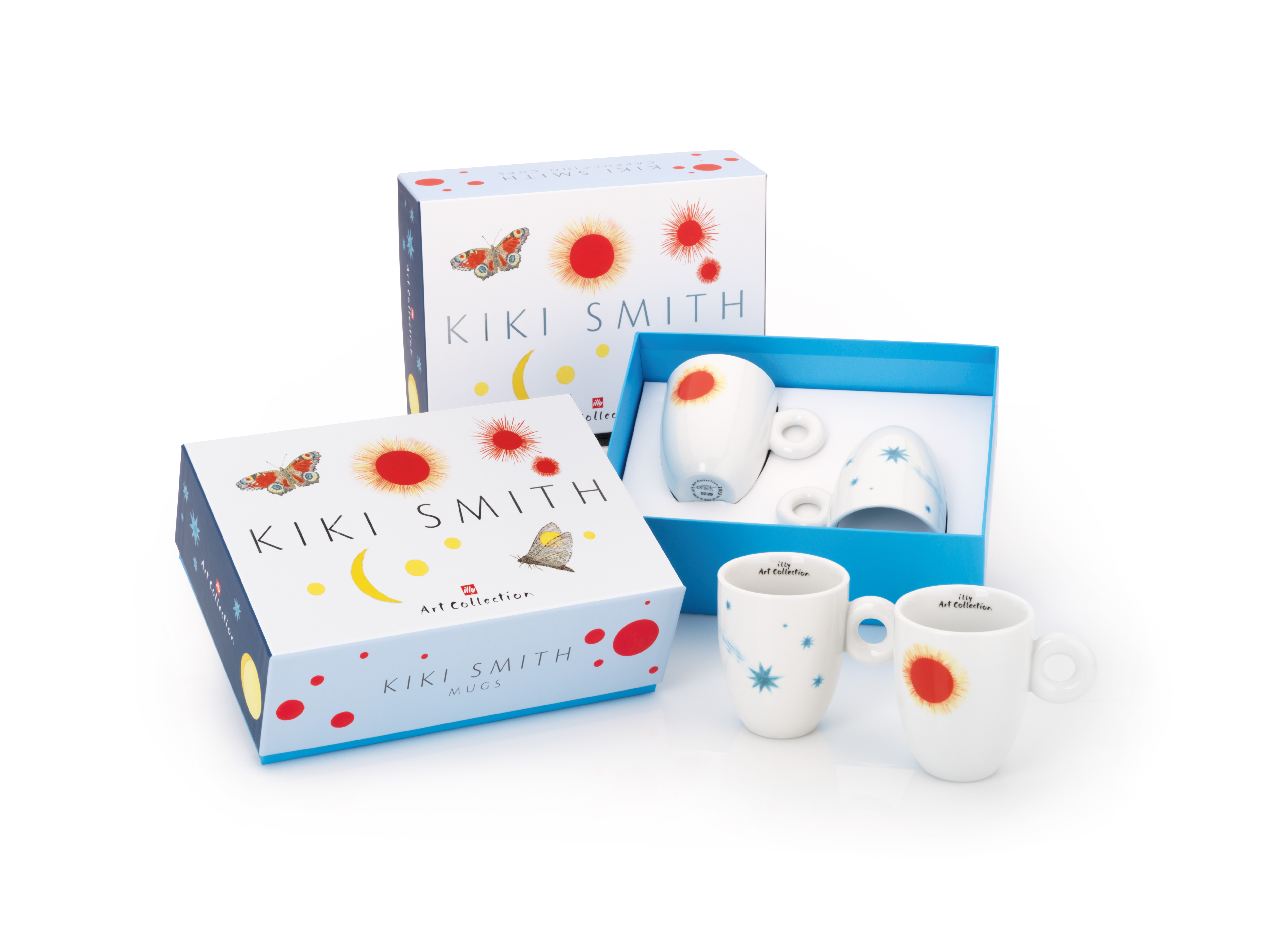 illy Art Collection Kiki Smith - Set of 2 Mugs