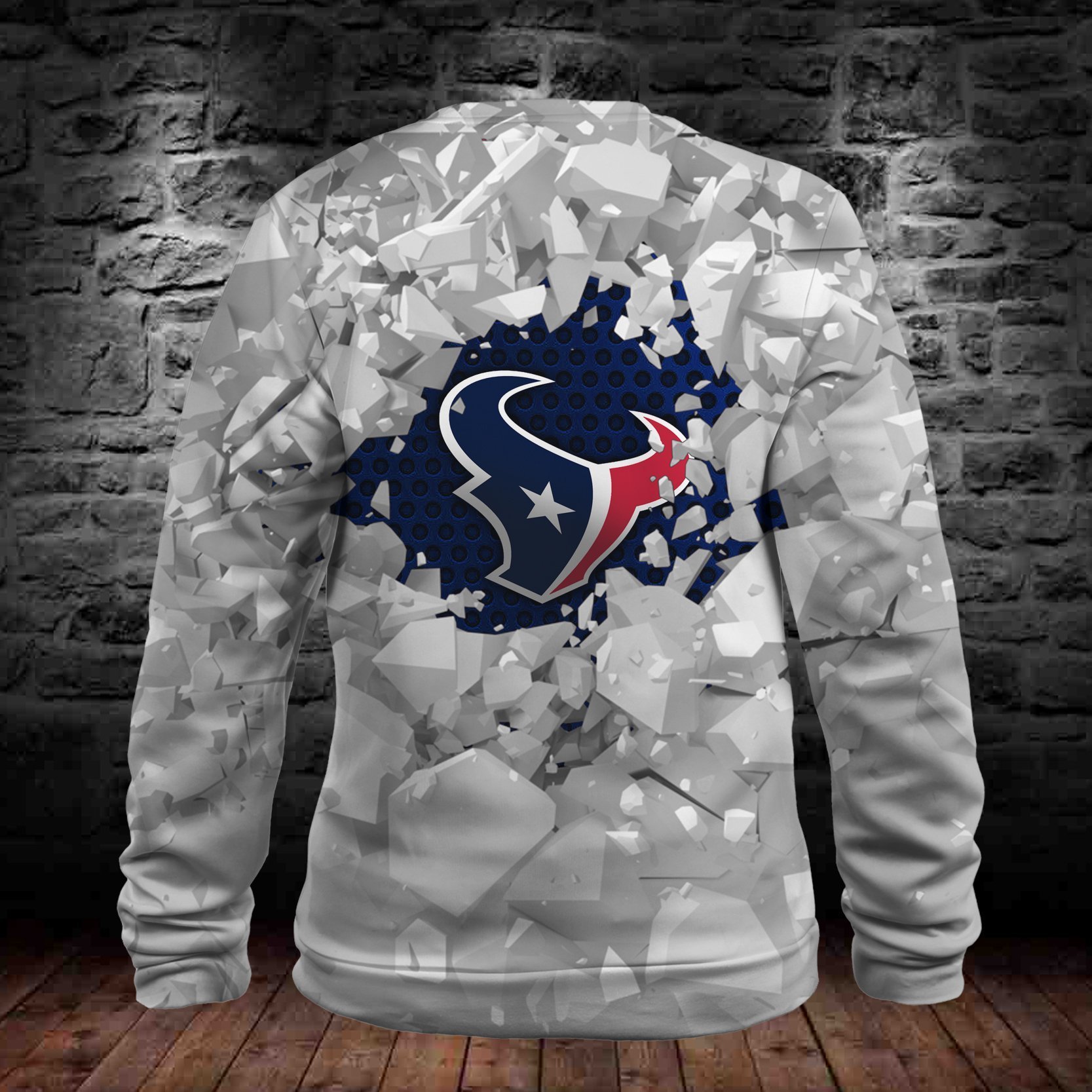 TEXANS HOODIE 3D ICE13