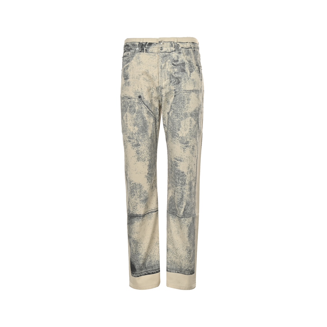 Dior 24Fw ink sketch print jeans