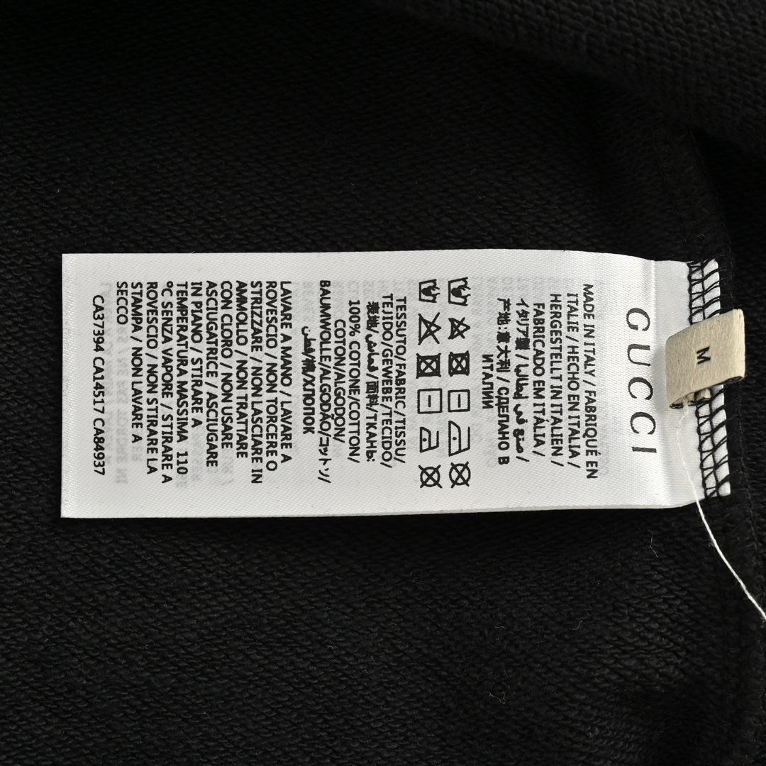 Gucci 24Fw graffiti lettering foam print crew neck sweatshirt
