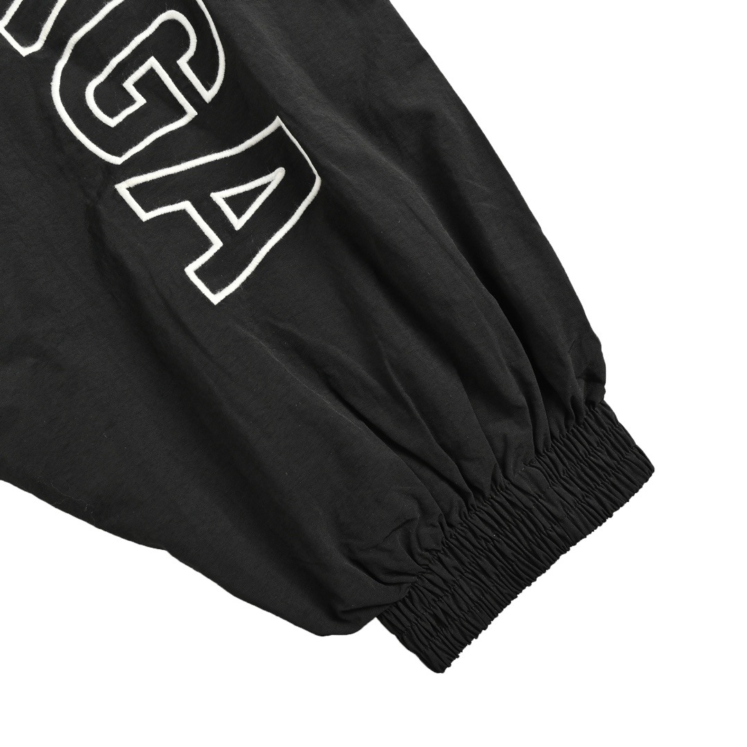 Balenciaga 24Fw hollow letter embroidered windbreaker jacket