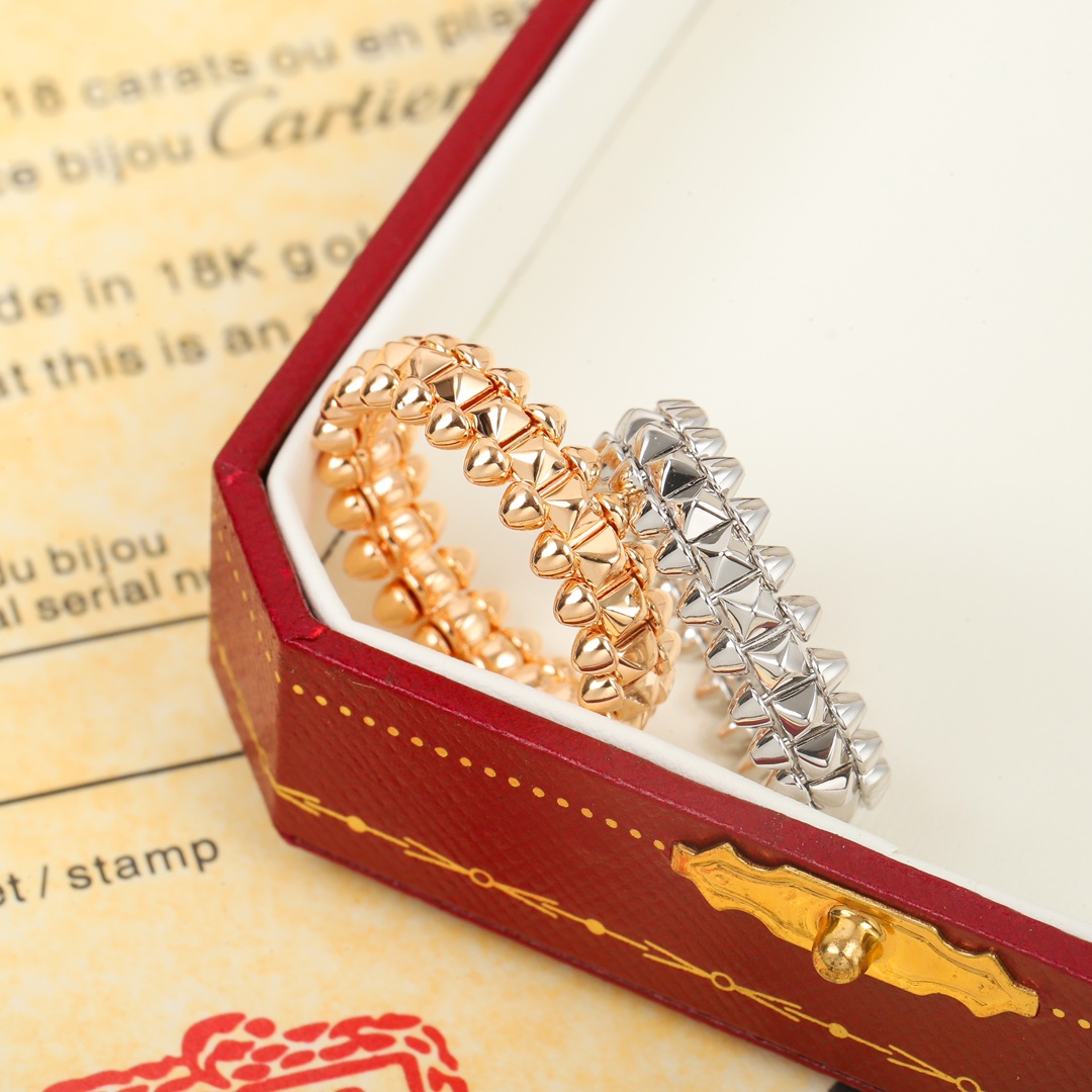 Cartier rivet ring