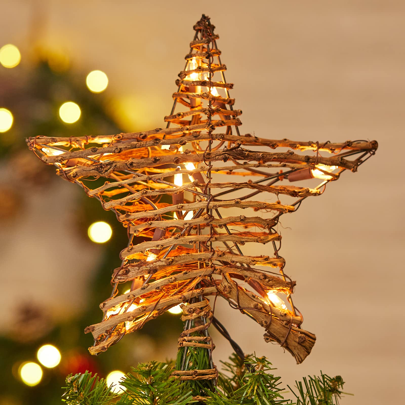 🎄Early Christmas Sale 49% OFF🎄Christmas Tree Topper Star Lights