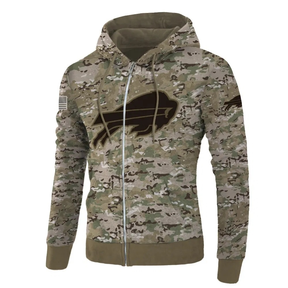BUFFALO BILLS 3D HOODIE  BBBB005