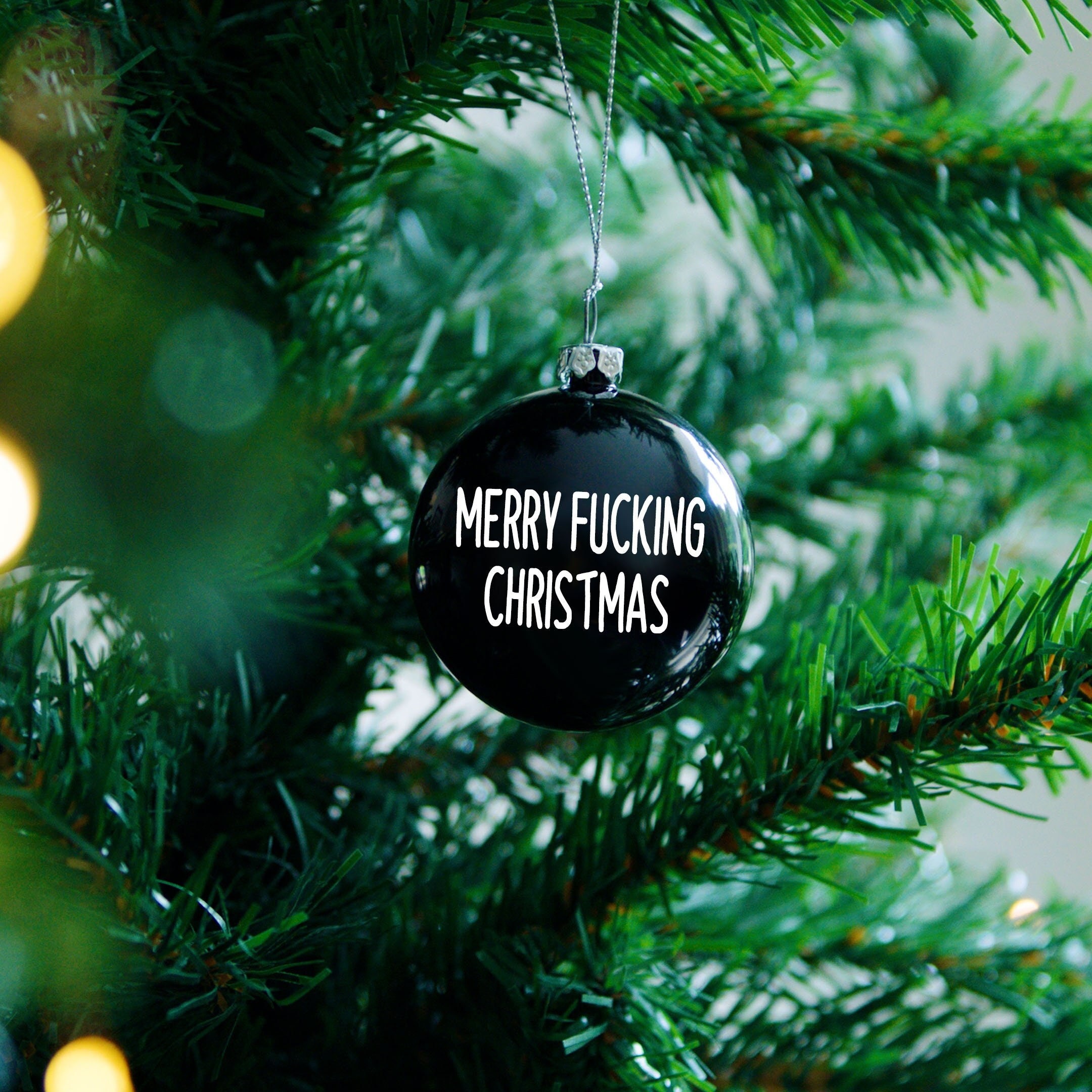 RUDE Christmas Tree Baubles