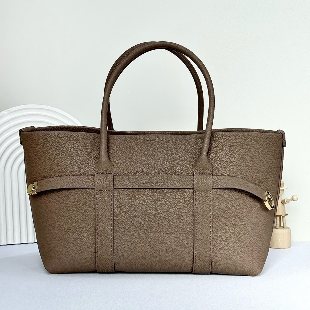 Loro Piana Ghiera Shoer Small Shopping Bag FAO7473