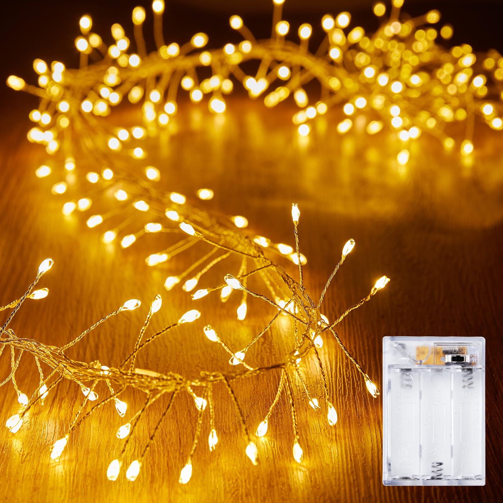 🔥Last Day 50% OFF🔥10Ft LED Copper Wire Fairy String Lights🎄