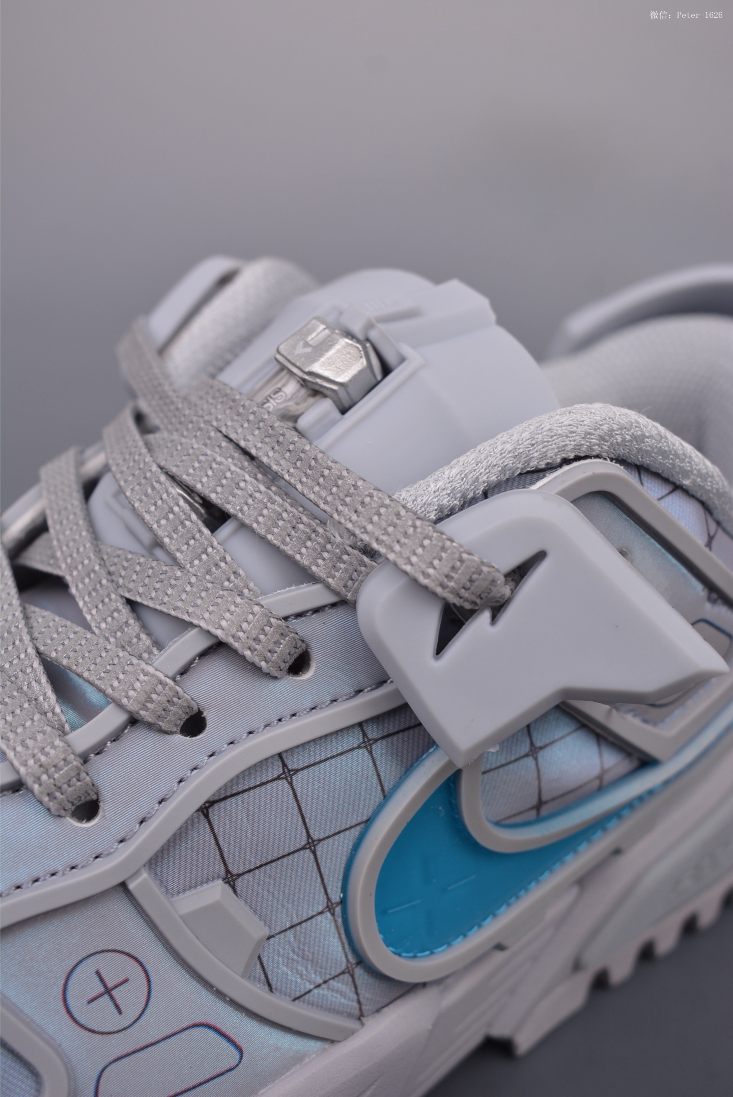 RTFKT Studios x Nike Dunk Genesis Low OG Ghost Ghost Gray Ice Blue HF0438-001