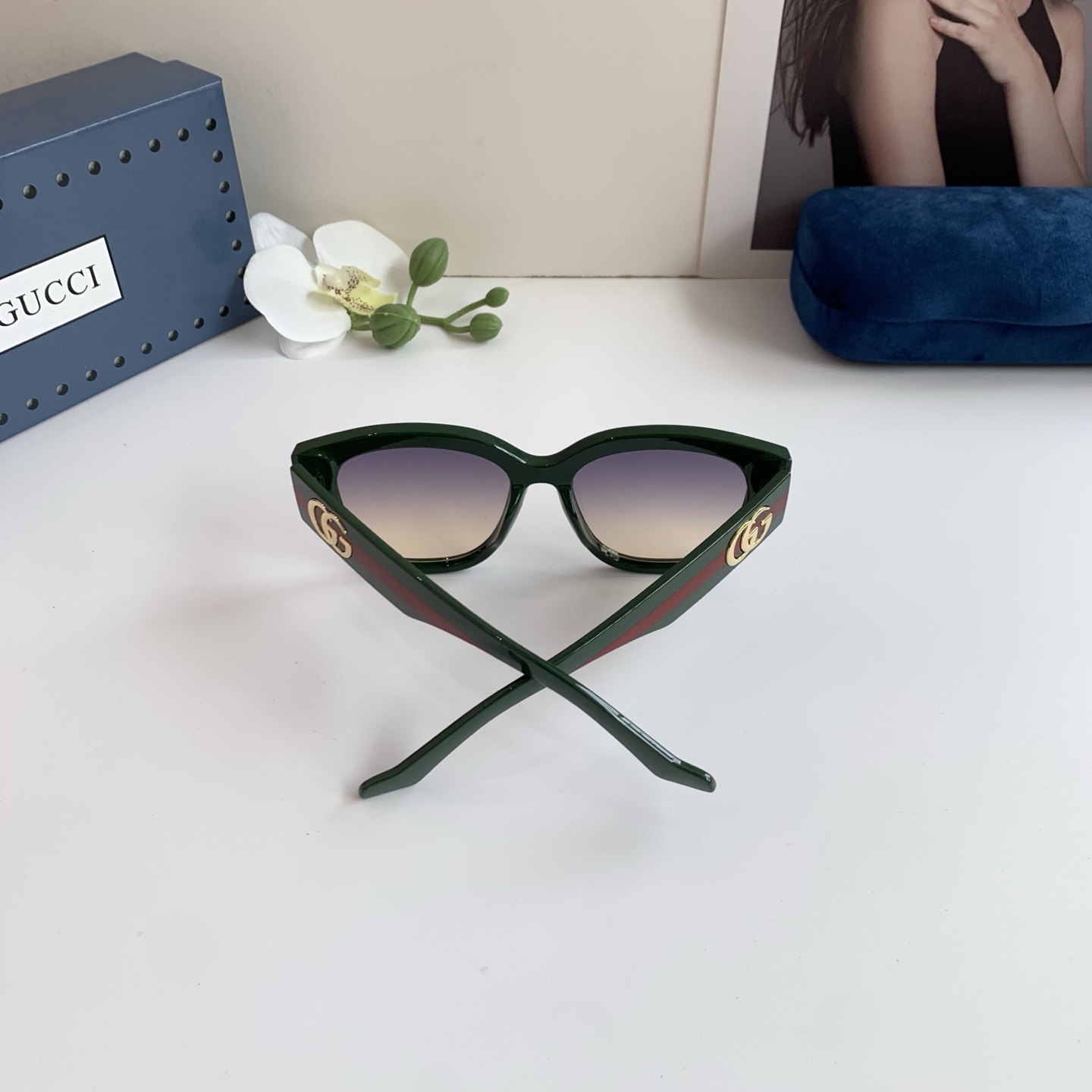 Gucci Round Frame Sunglasses