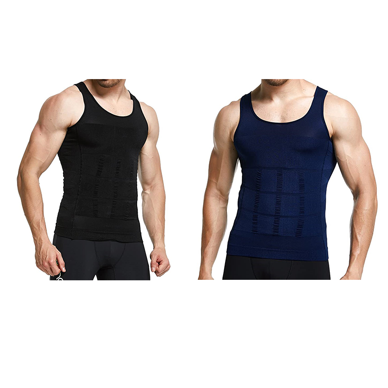 Men's Body Shaper Compression Workout T-shirt