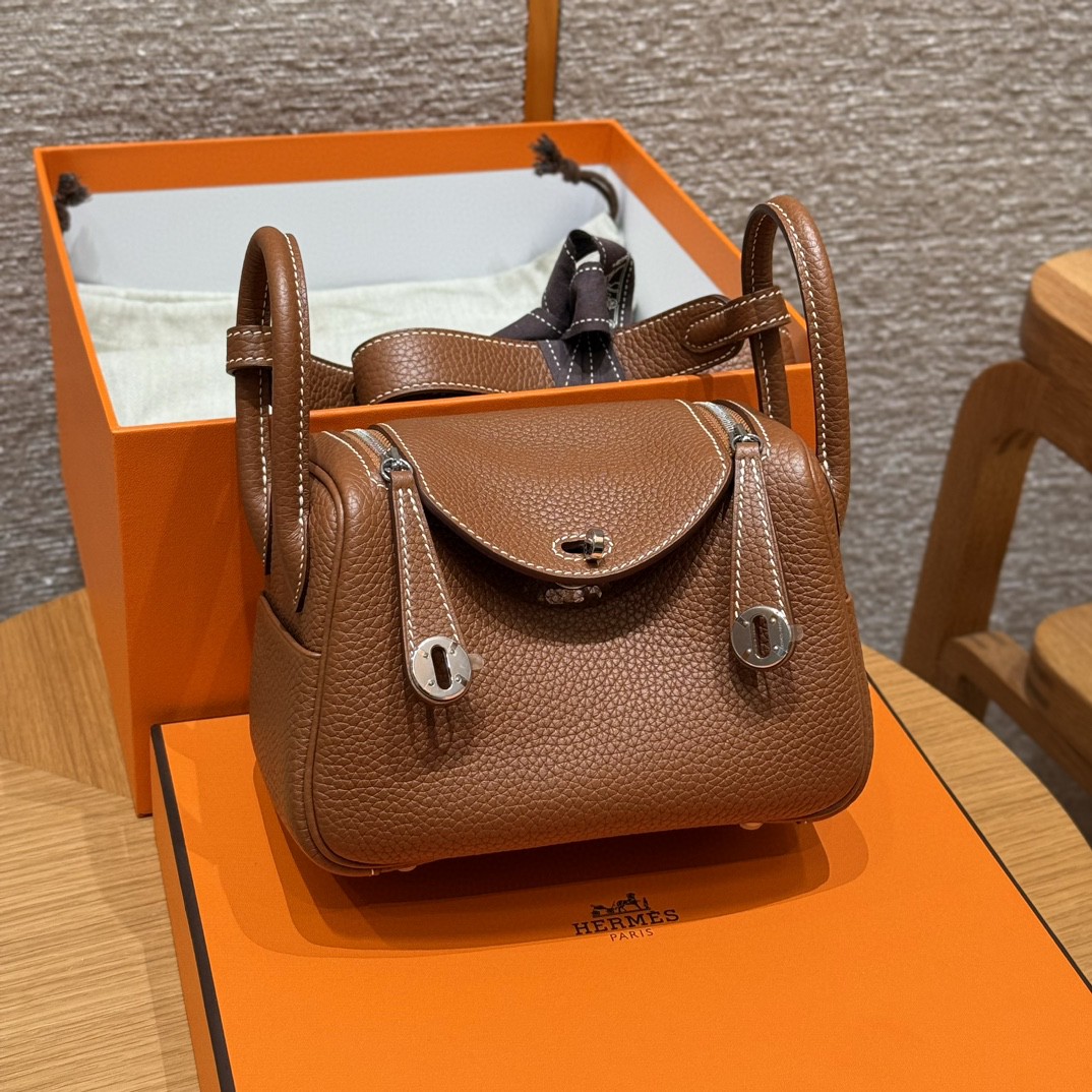 Hermès Lindy 37gold handbag (handmade to order)