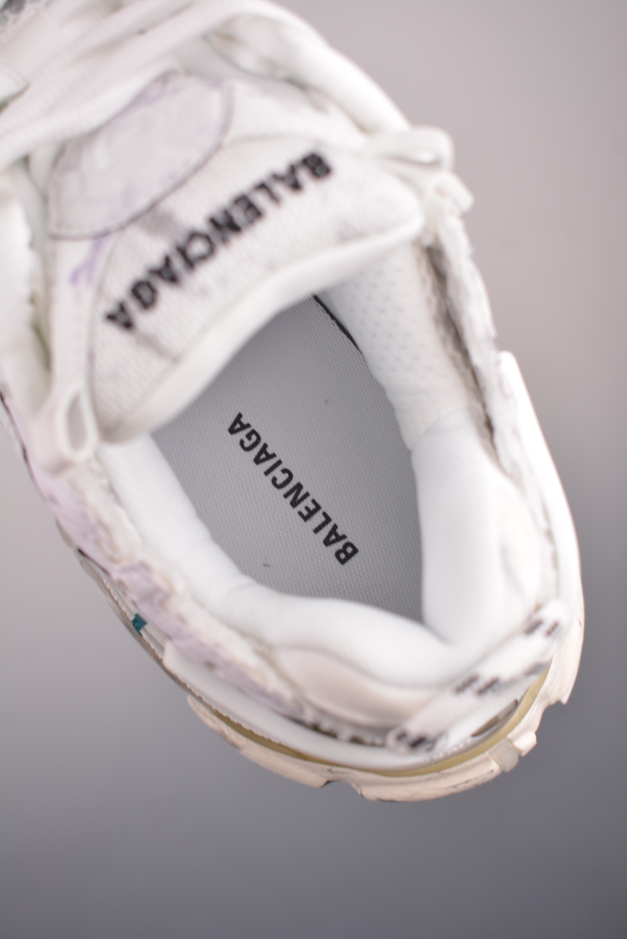 BALENCIAGA Runner SneakerWhiteWater Blue