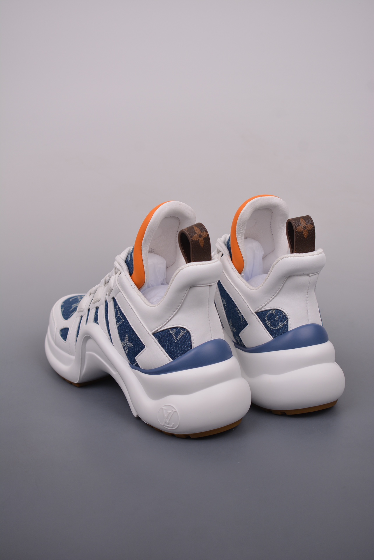Louis Vuitton Archlight Sneakers Denim Blue White