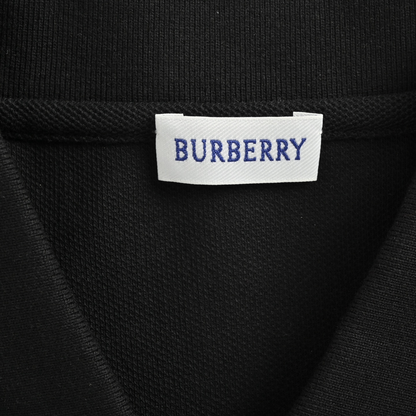 Burberry 25Fw TB embroidered lapel Polo long sleeve