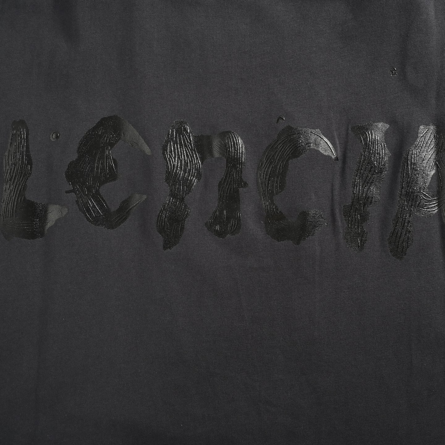 Balenciaga 25ss back graffiti lettering print short sleeve