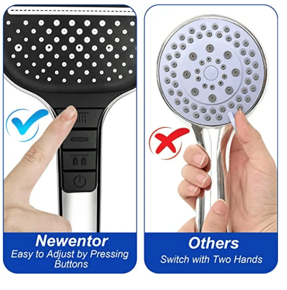 (🔥48% OFF)8-speed Oversized Panel Pressurized Shower Head