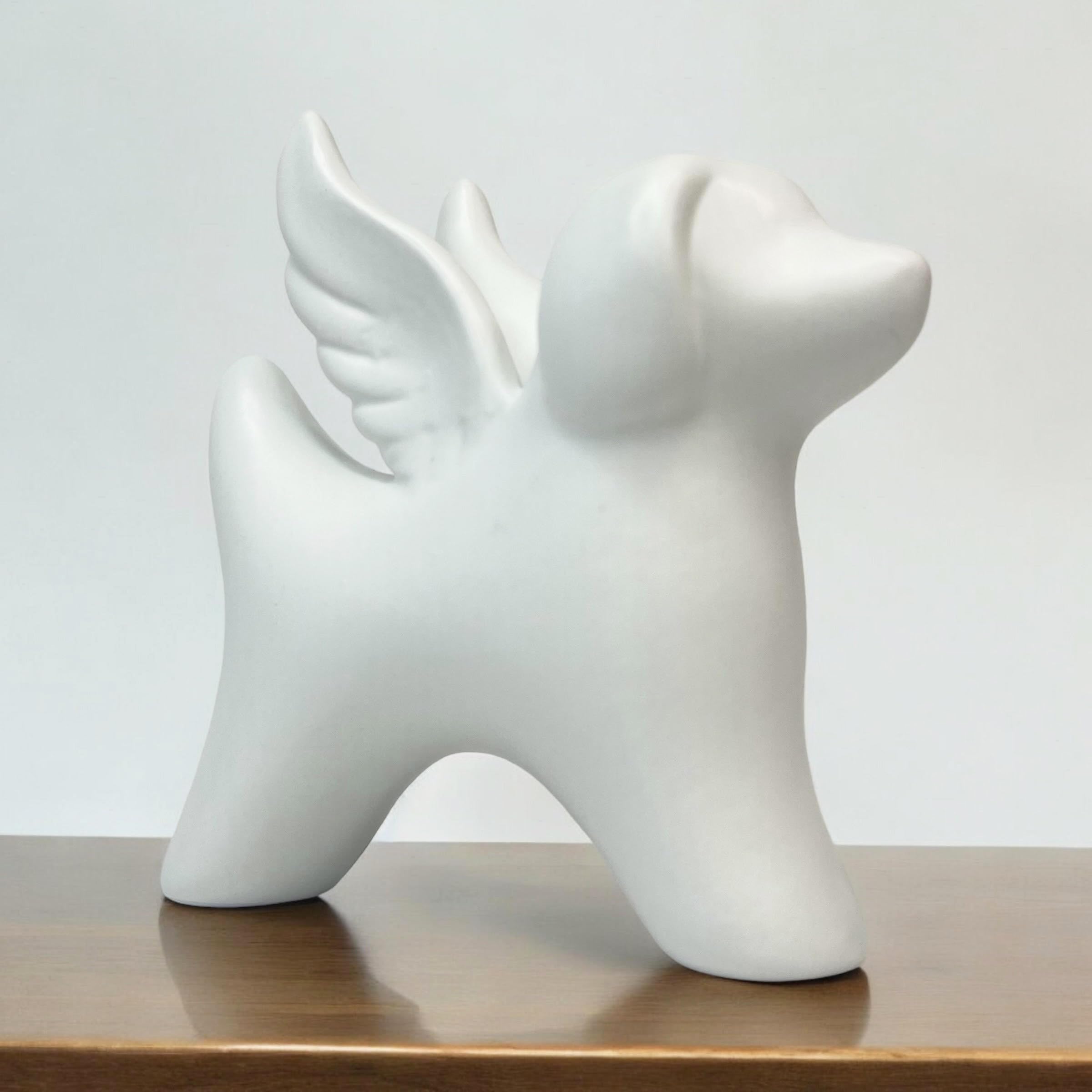 Resin Angel Pet Figurine – A Heartfelt Memorial Keepsake 🐾✨