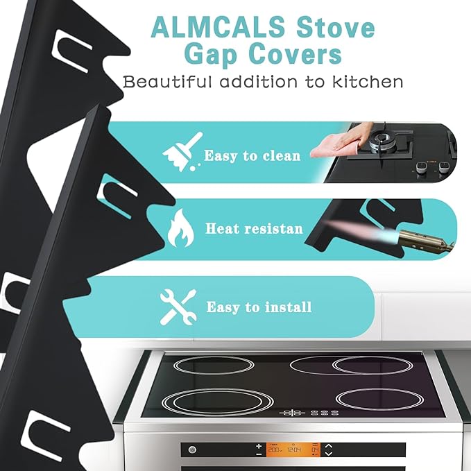 🔥New Year Sale 49% OFF - 🎁Retractable Stainless Steel Stove Gap Covers