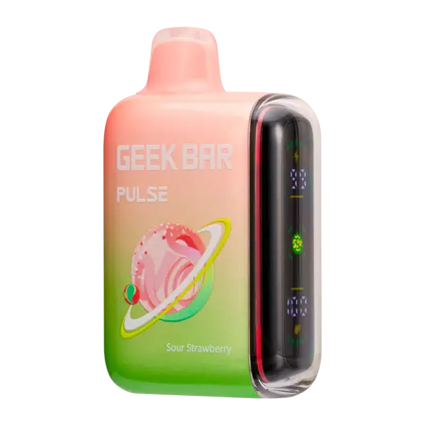 sour strawberry geek bar pulse 15000 puffs