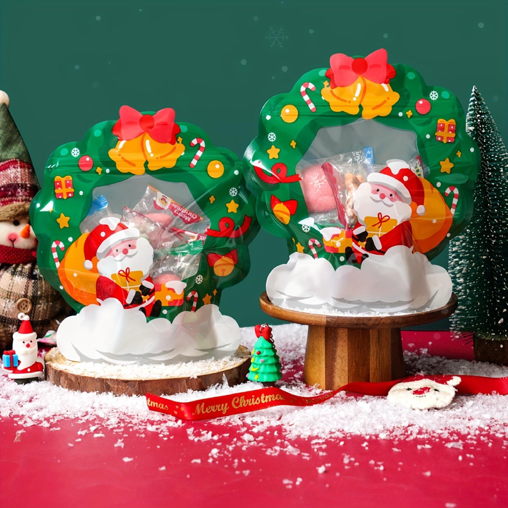 🎄Early Christmas Sale 49% OFF🎄Christmas Refillable Eco-Friendly Gift Bags (10-Pack) - Water-Resistant, Resealable