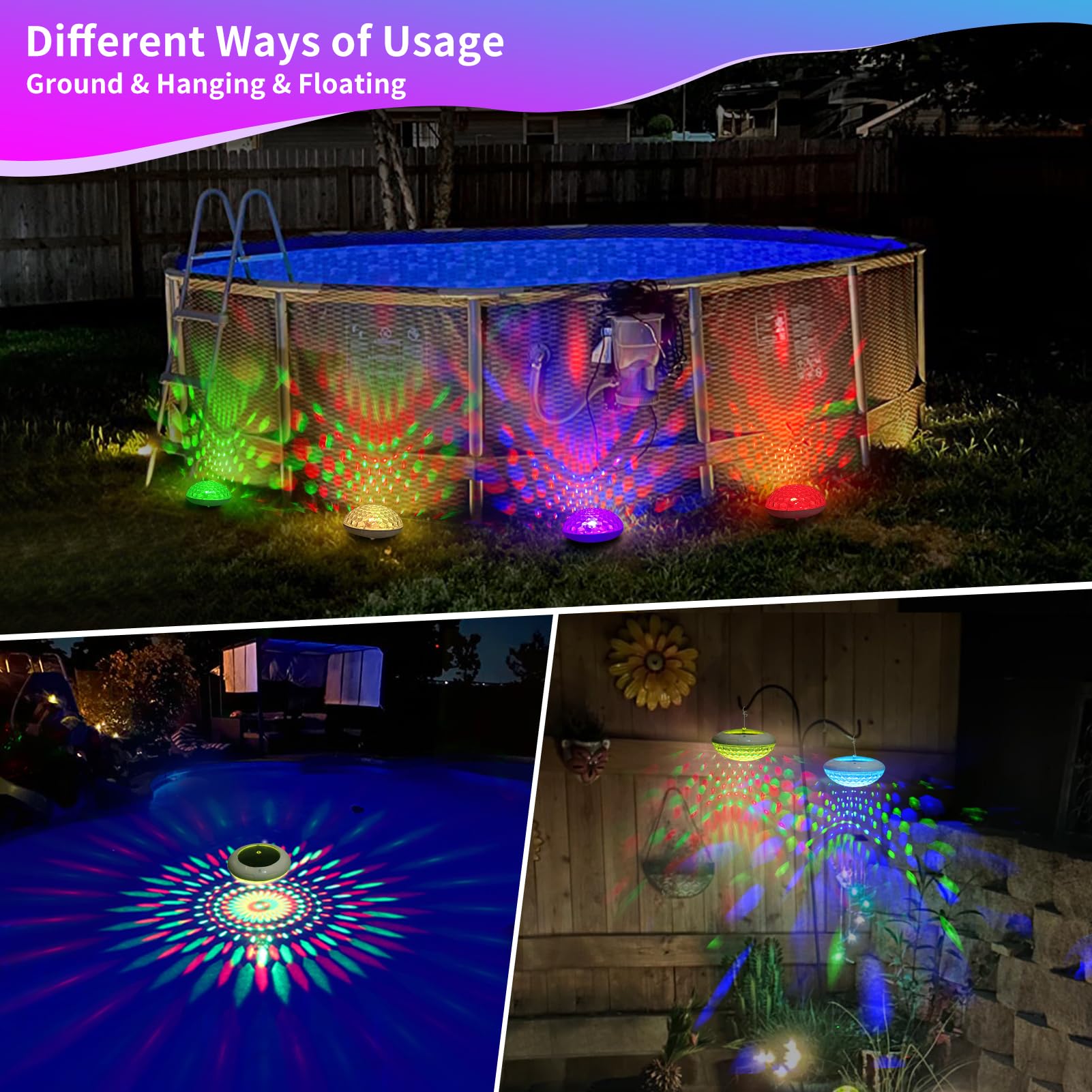 🔥On Sale🔥Solar Floating Pool Lights