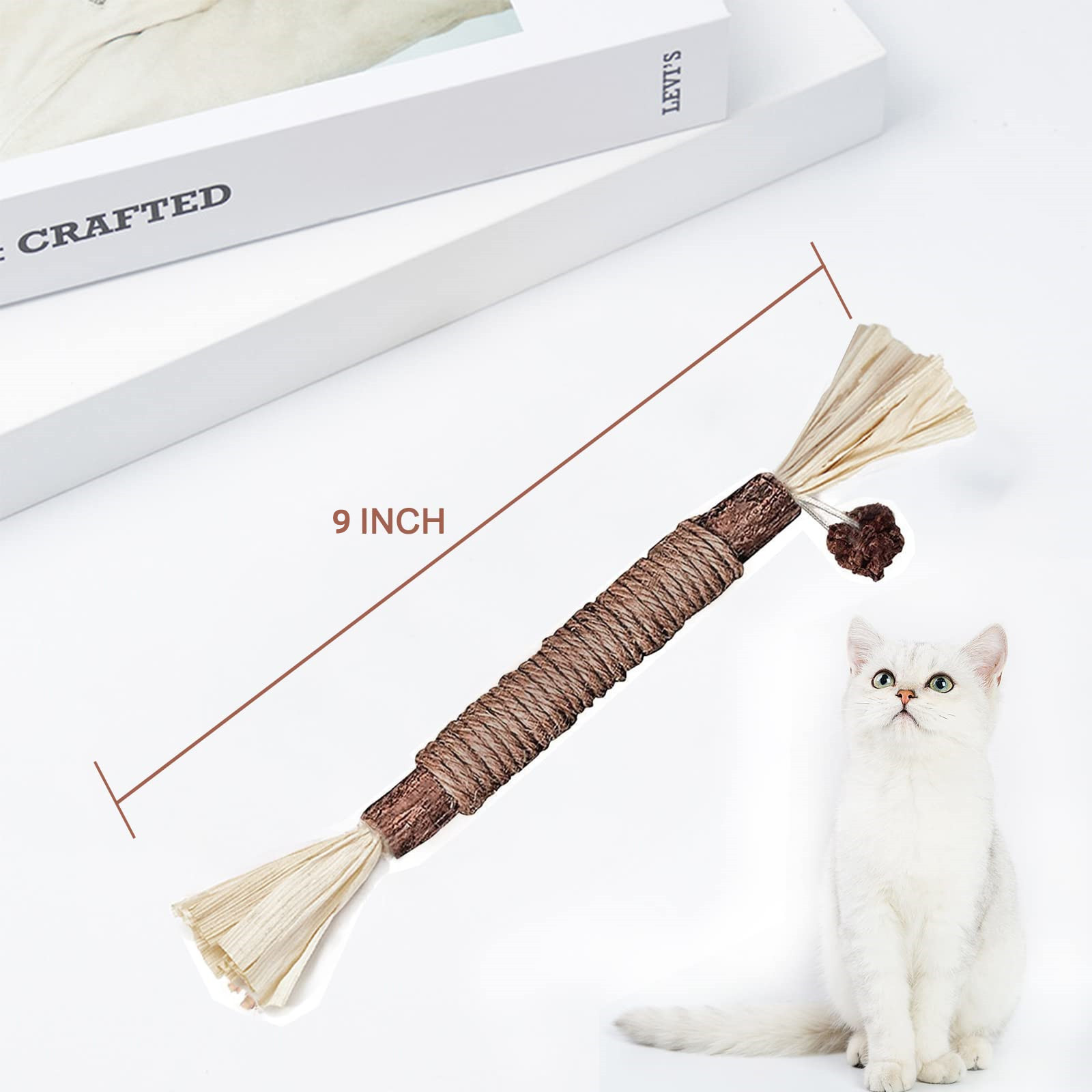 🎅EARLY CHRISTMAS SALE - 48% OFF🎄-😺Silvervine Stick for Cats Chew Toy-BUY 4 GET 4 FREE & FREE SHIPPING