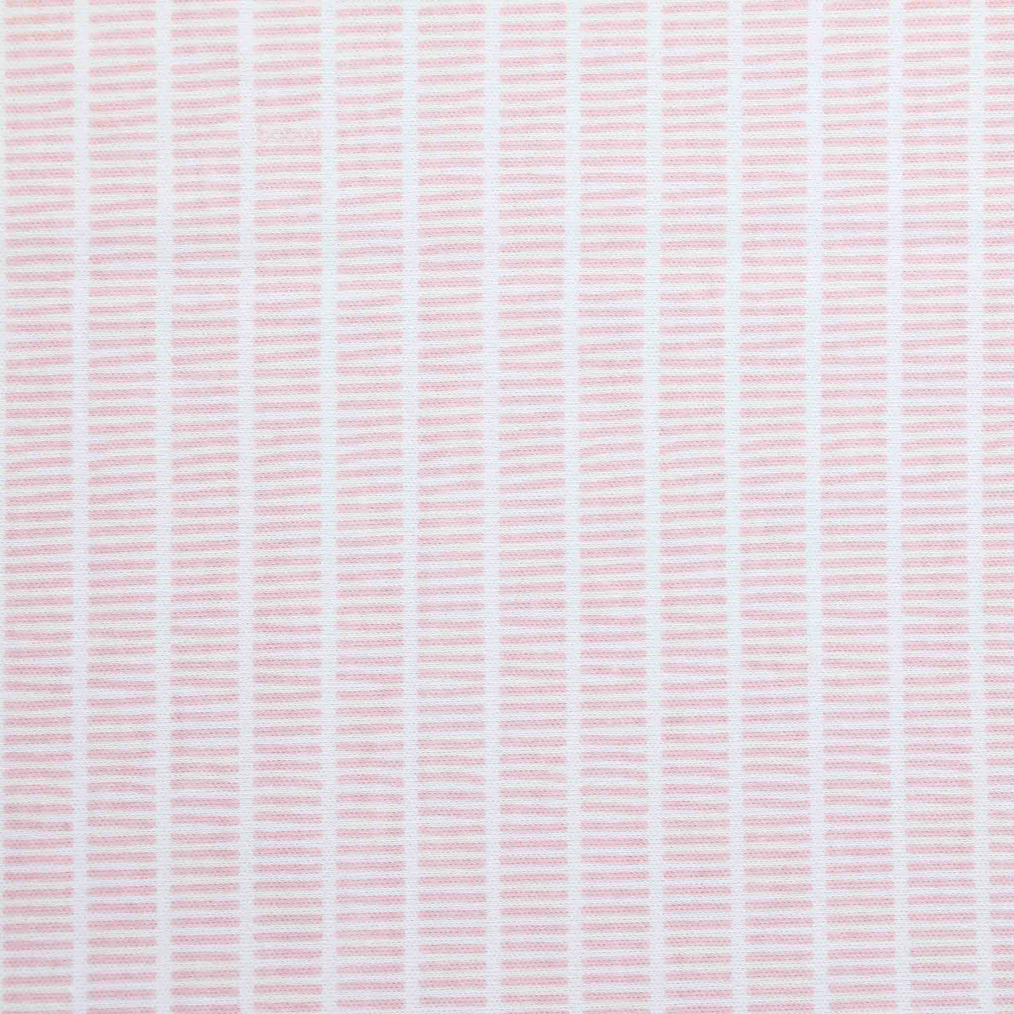 Sábana para bebé Popelina Rayas Rosa