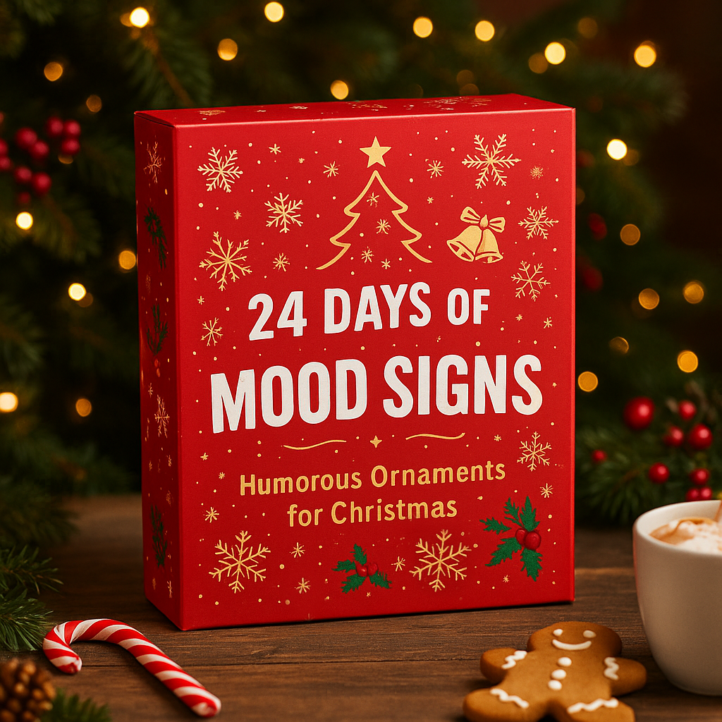 24-Day Emotional Slogan Advent Calendar