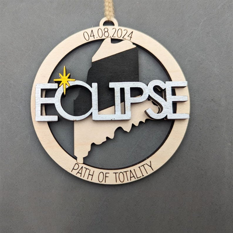 Solar Eclipse 2024 Ornament
