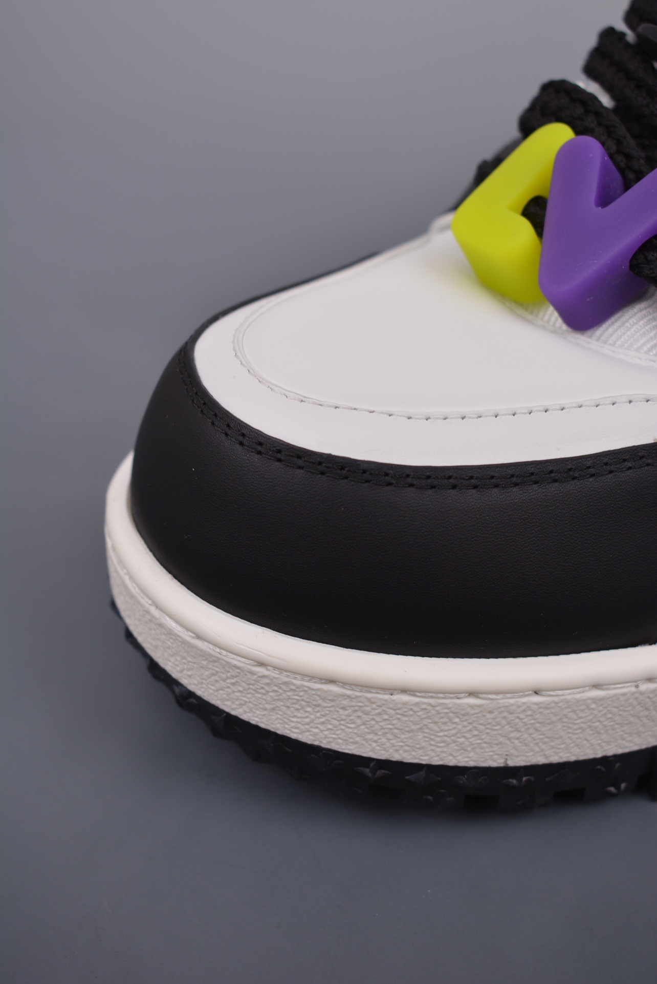 Louis Vuitton Trainer Maxi Low Sneaker Black and White Panda