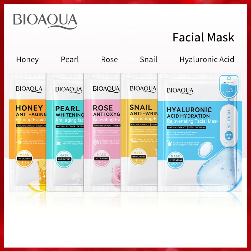 30g honey hydrating pearl moisturizing rose snail moisturizing essence mask is elastic and healthier
