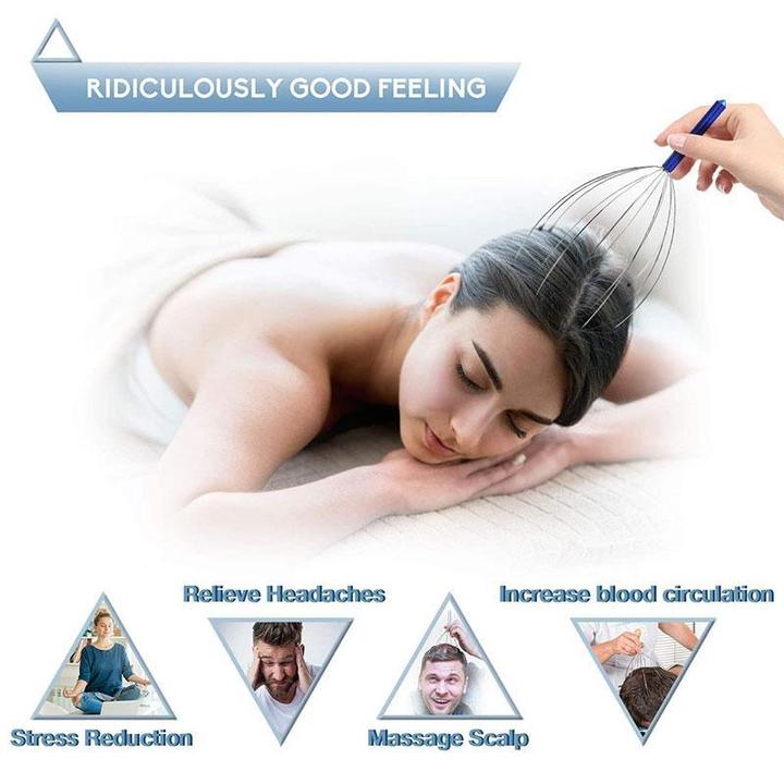 🔥48% OFF THIS HOUR🔥Octopus Head Massager（Random Color）