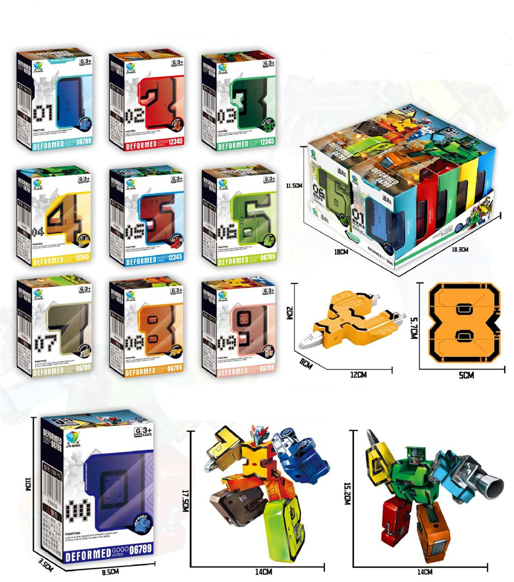 (Limited Time 50% OFF!!!)Digital deformation assembly robot-BUY 2 GET 10% OFF NOE!