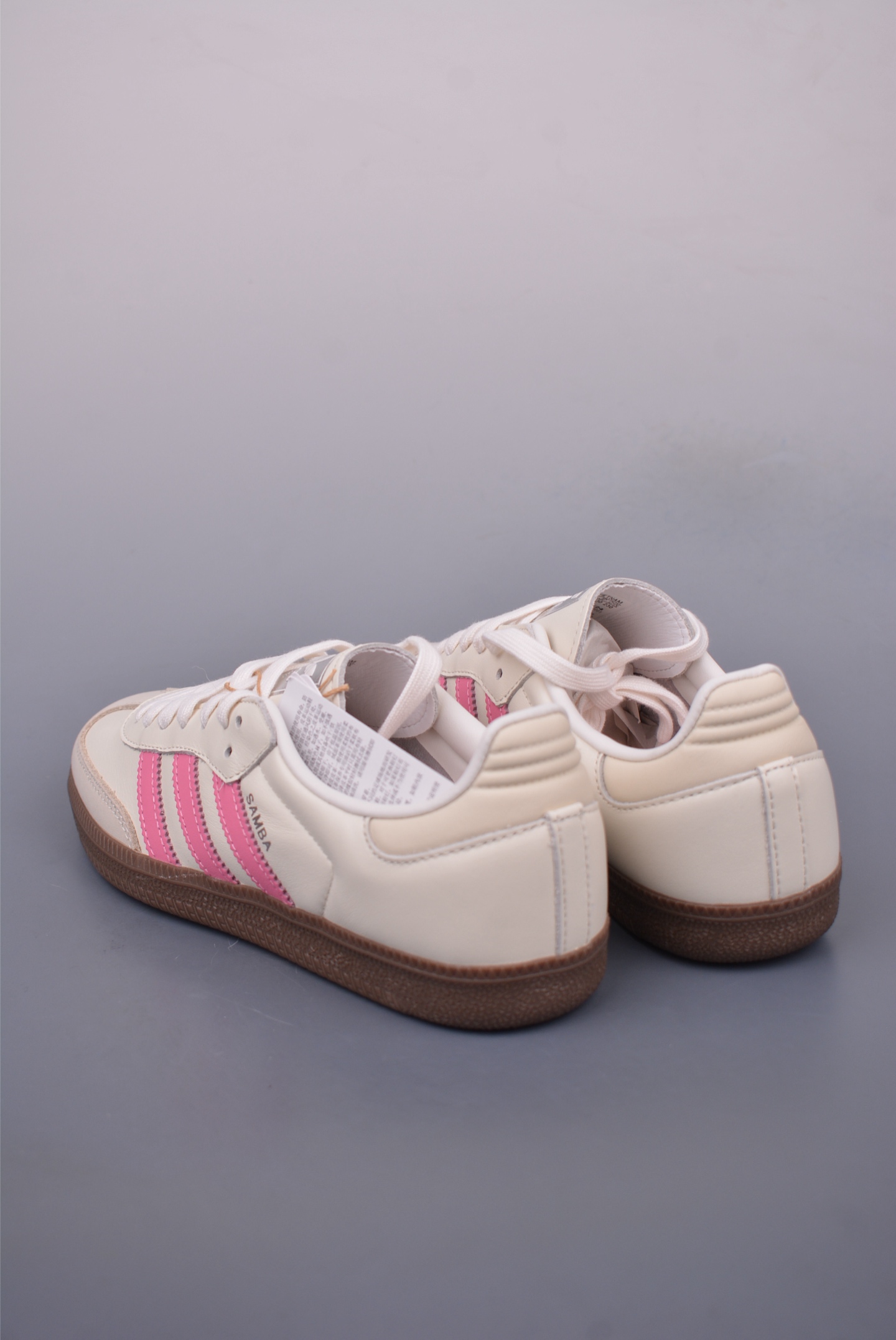 Adidas Originals Samba OG sneakers off-white powder rubber sole IG1962