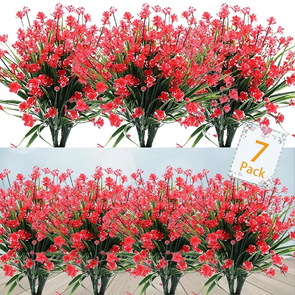 (🔥Last Day Promotion-SAVE 50% OFF)Outdoor Artificial Flowers-BUY 2 GET FREE SHIPPING