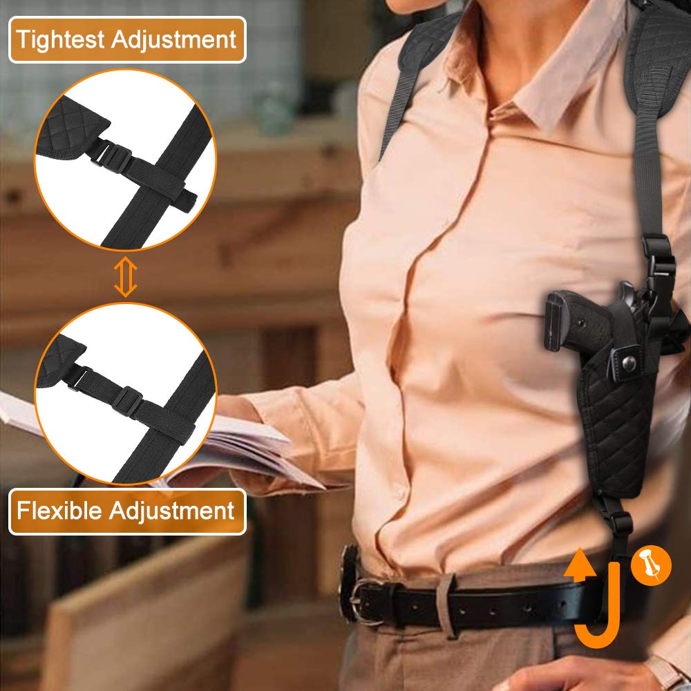 Deluxe Universal Horizontal Shoulder Holster