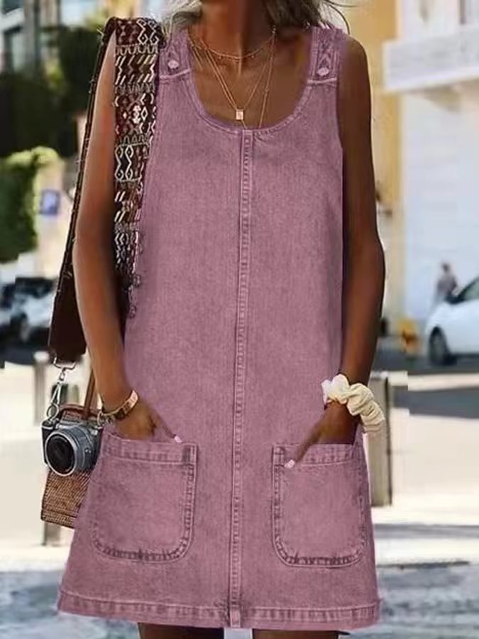 Women's Casual Denim Skirt