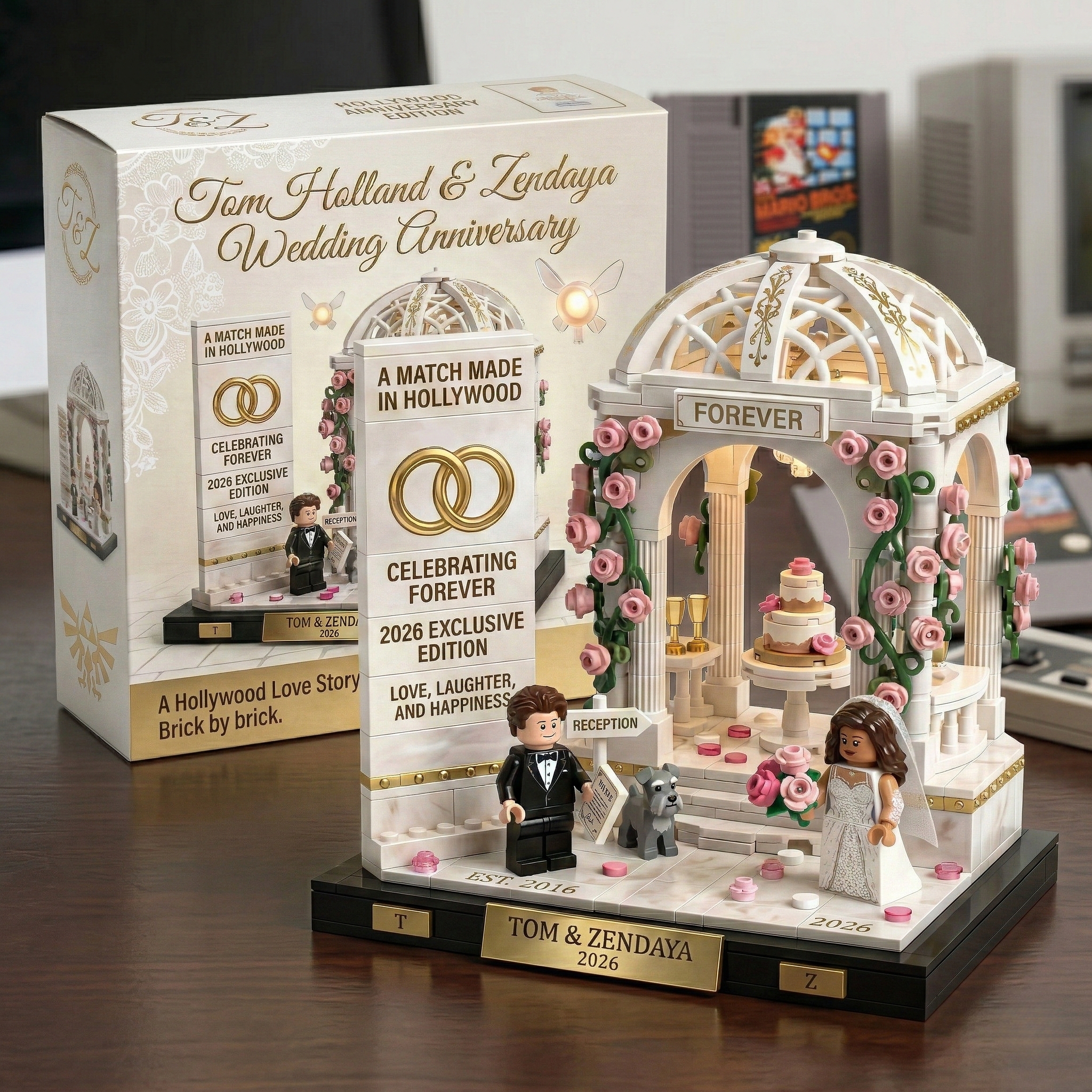 Tom Holland and Zendaya Wedding commemorate Building Set