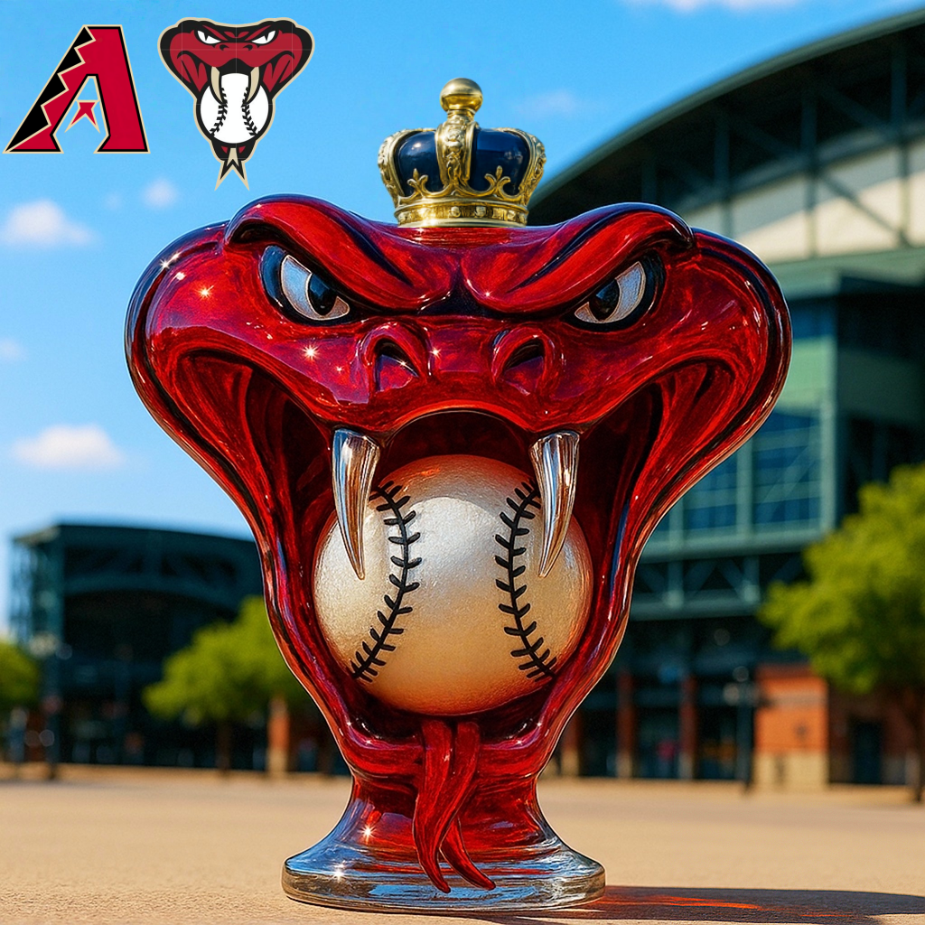 Arizona Diamondbacks Whiskey Bottle