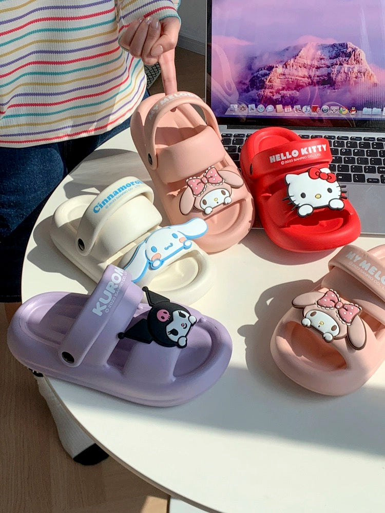Sanrio Sandals Double Strap Waterproof EVA Slides