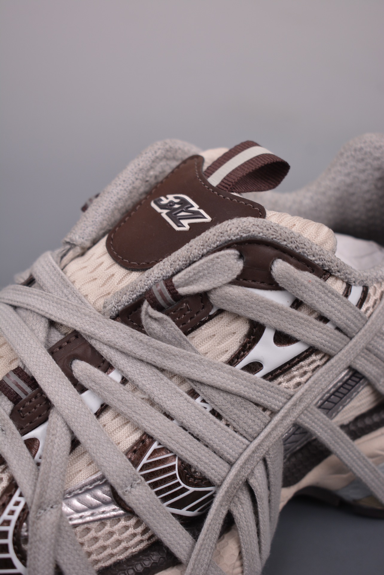 Balenciaga new 3XL lace-up trendy running shoes brown