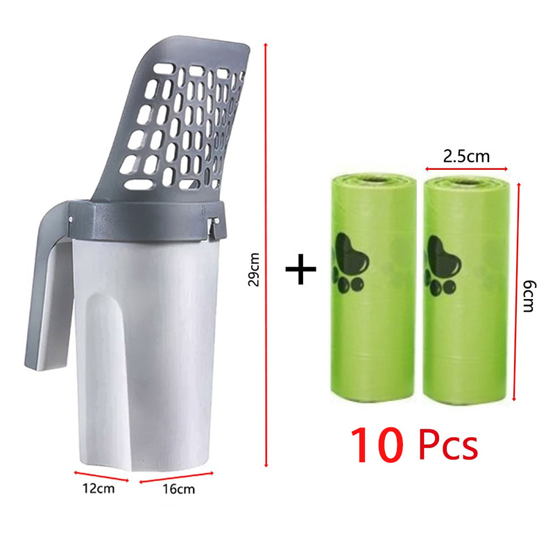 🔥Last Day Sale 50%-One-Piece Cat Litter Shovel Set🔥BUY 2 FREE SHIPPING