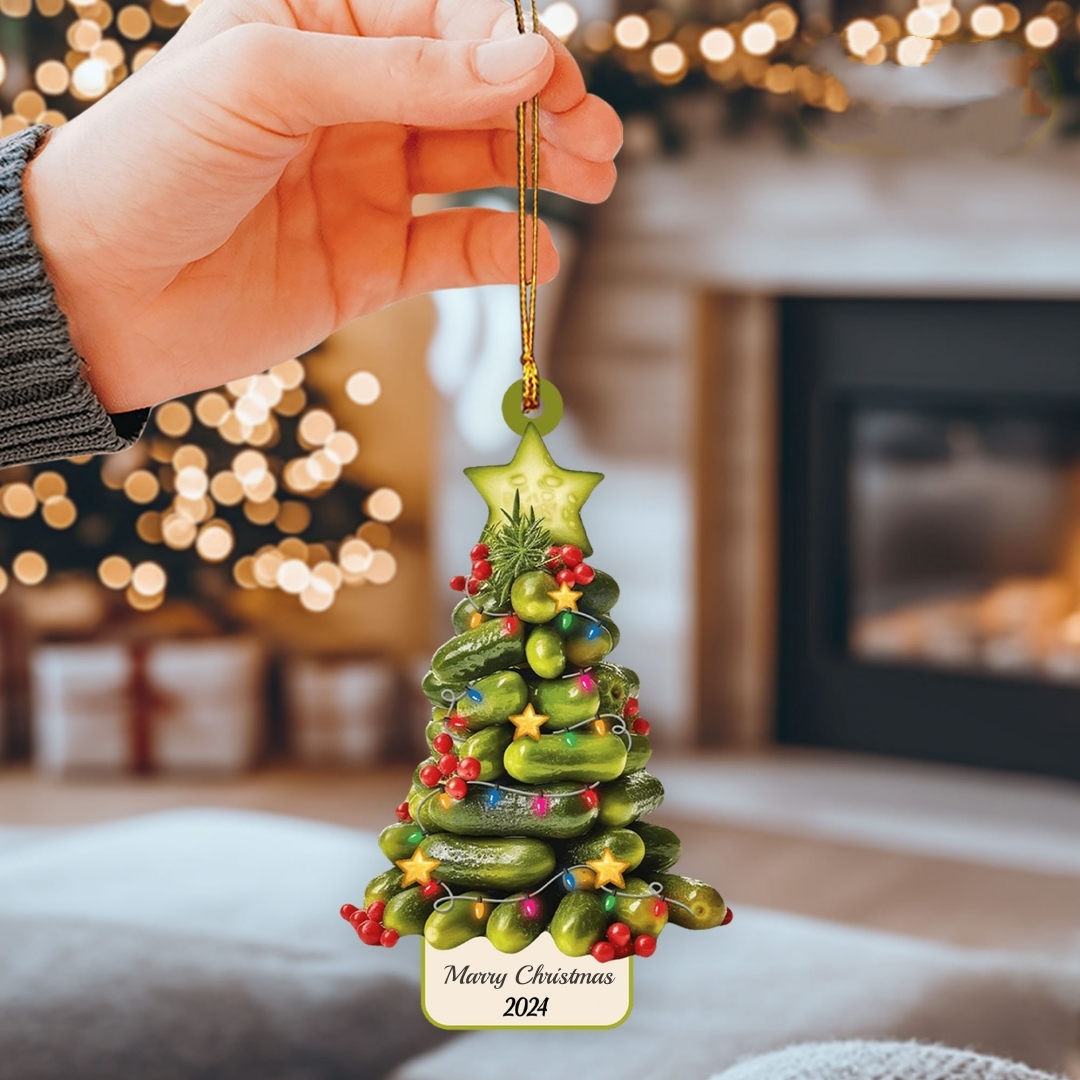 🥒Pickle Tree Christmas Ornament