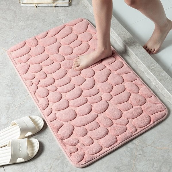💥Cobblestone Embossed Bathroom Bath Mat💥