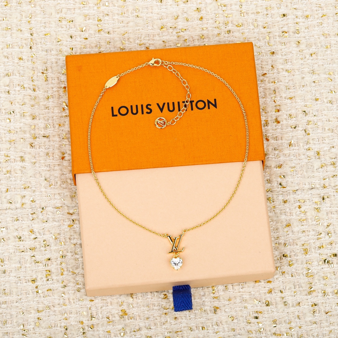 Louis Vuitton Heart Necklace