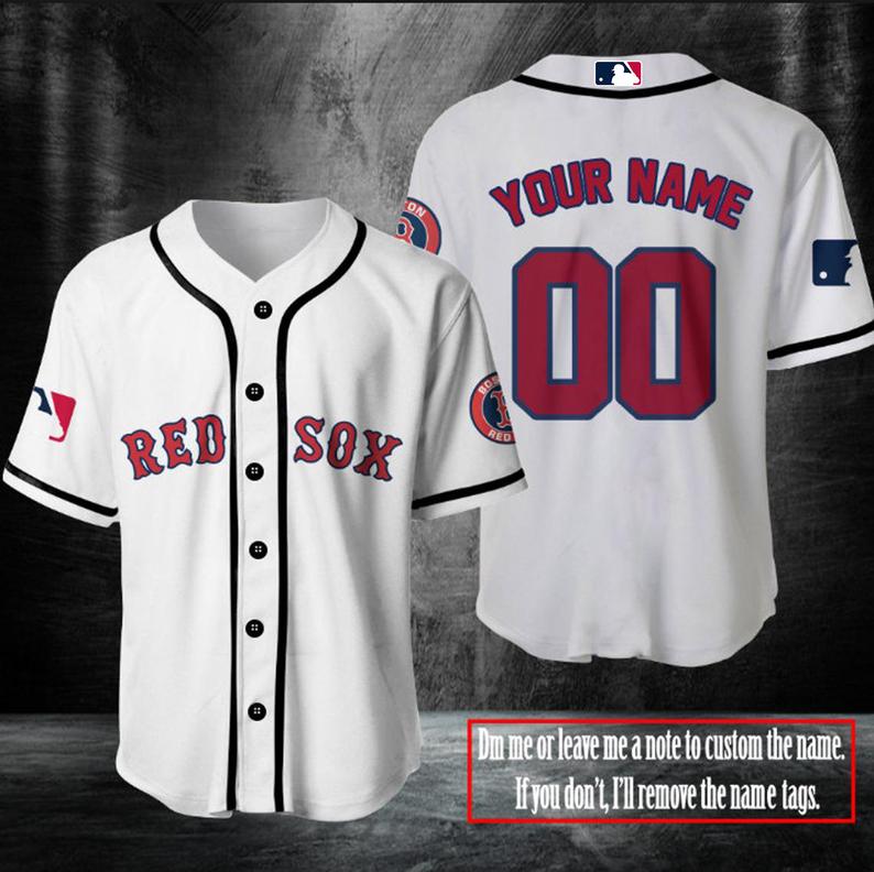 BOSTON RED SOX CUSTOM SHIRT