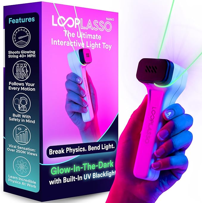Lansator de franghie care straluceste in intuneric