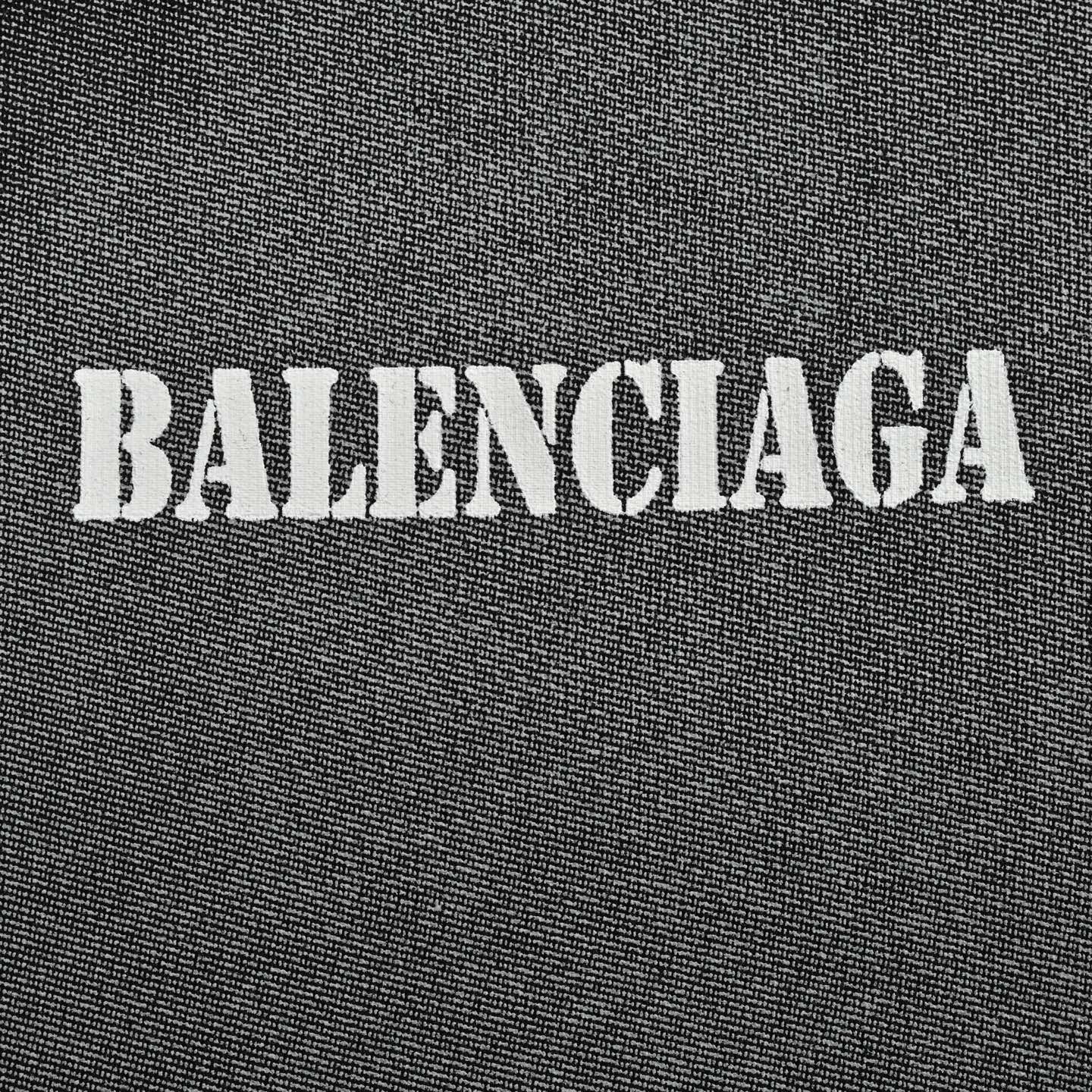 Balenciaga 25ss mottled back short-sleeved shirt