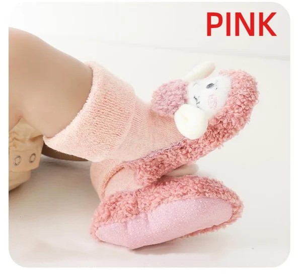 Baby Cartoon Plush Cotton Toddler Shoes