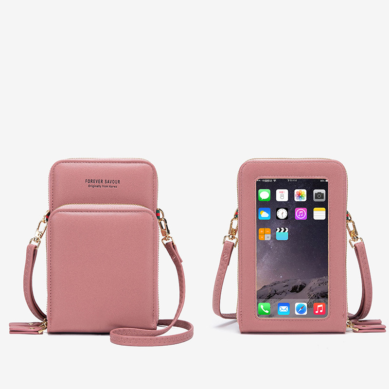 (Last Day Flash Sale-50% OFF)Multi-Compartment Phone Purse With Clear Window-Buy 2 FREE SHIPPING